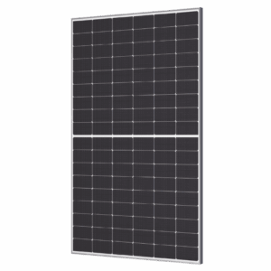 MÓDULO SOLAR HANERSUN 500W 108 CÉLULAS TOPCON 30mm BLACK FRAME BIFACIAL